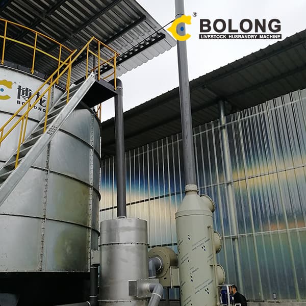 China chicken poop compost tank for farm use